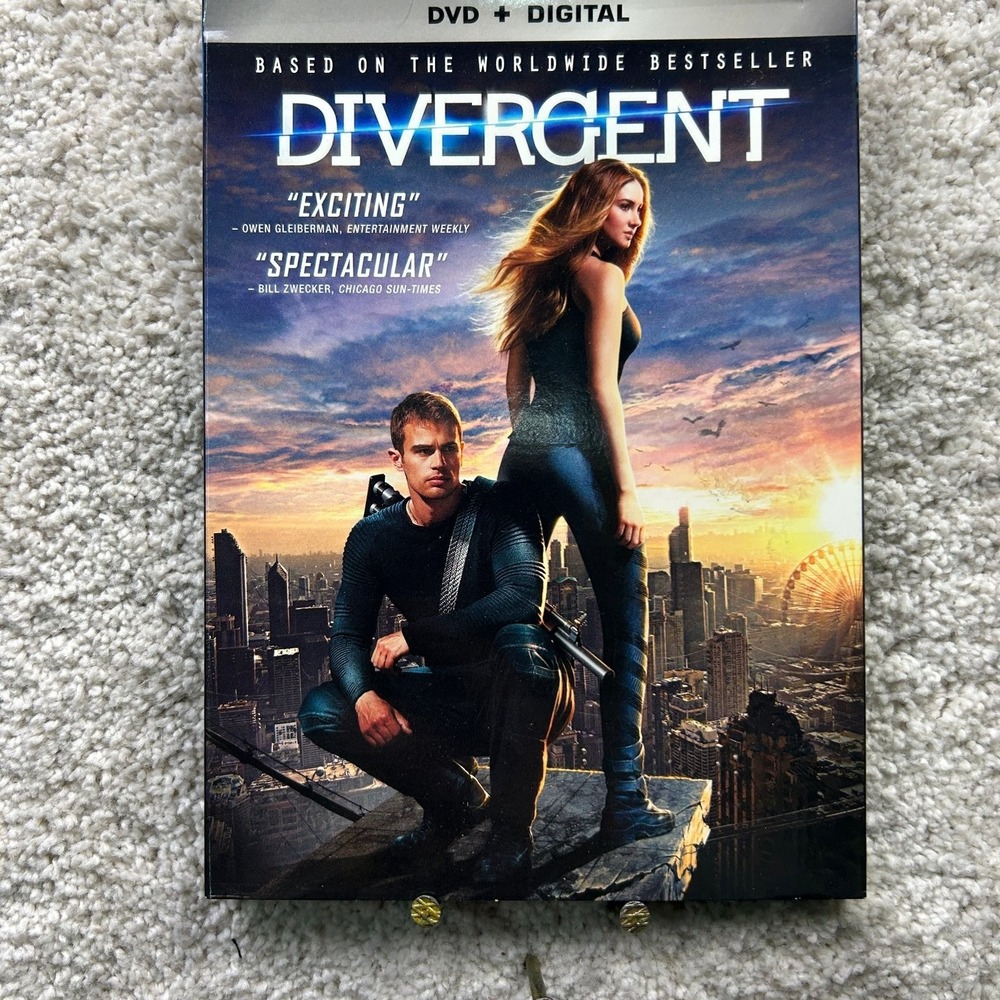 Divergent DVD 2014 Shailene Woodley‎ Theo James Digital UV Special Features